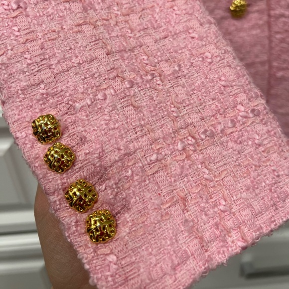🩷NWOT🩷 ZARA Tweed Blazer in XS - Picture 4 of 8